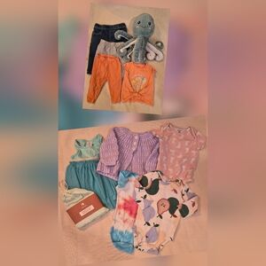 Bundle Of Baby Girls Clothing Size 6 Months